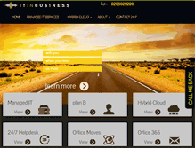 Tablet Screenshot of itinbusiness.com